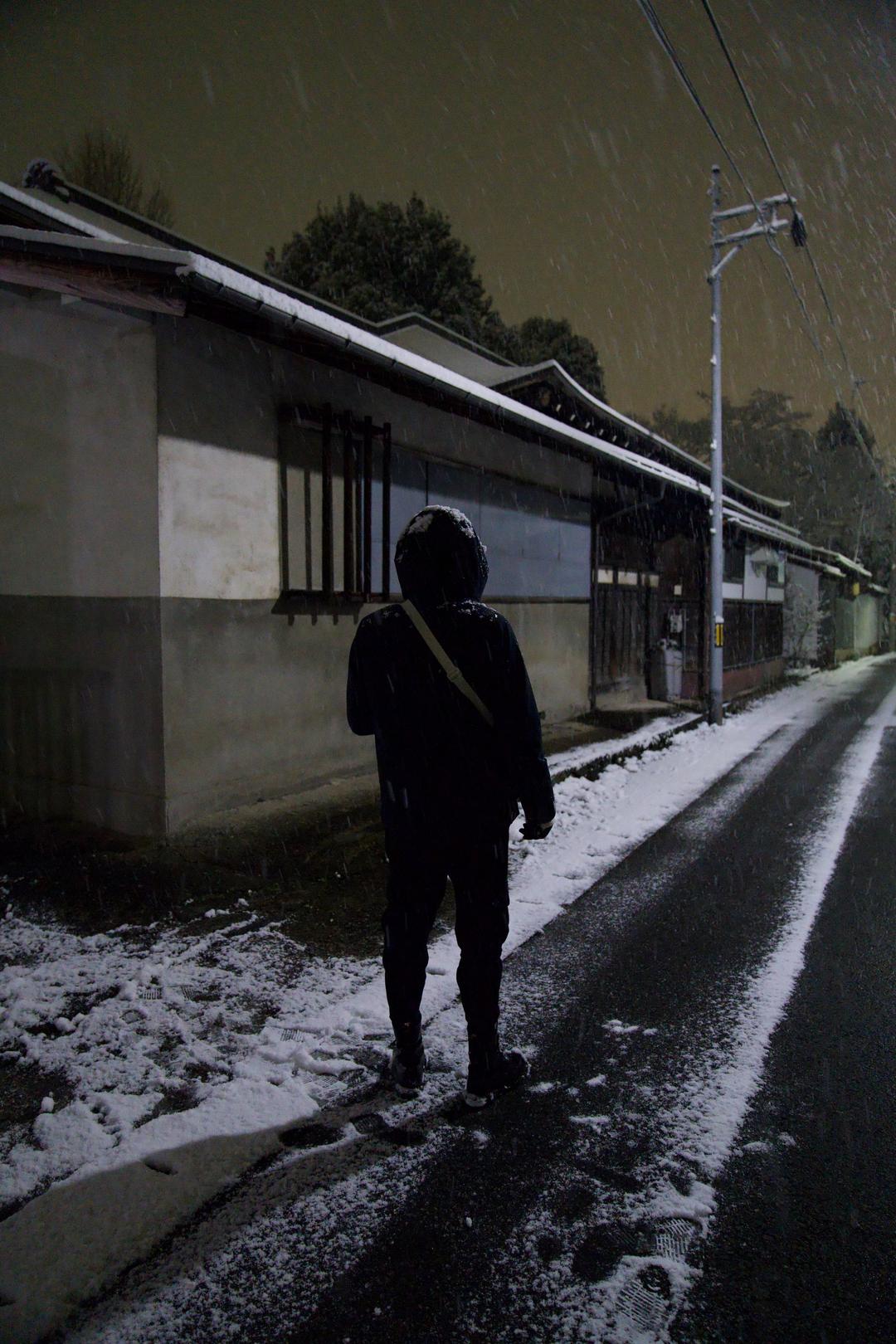 Walking into winter – Yamagata, Japan