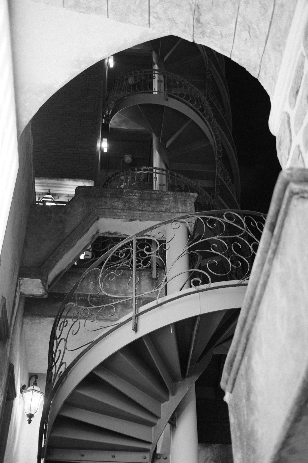 The staircase from below – Tokyo, Japan