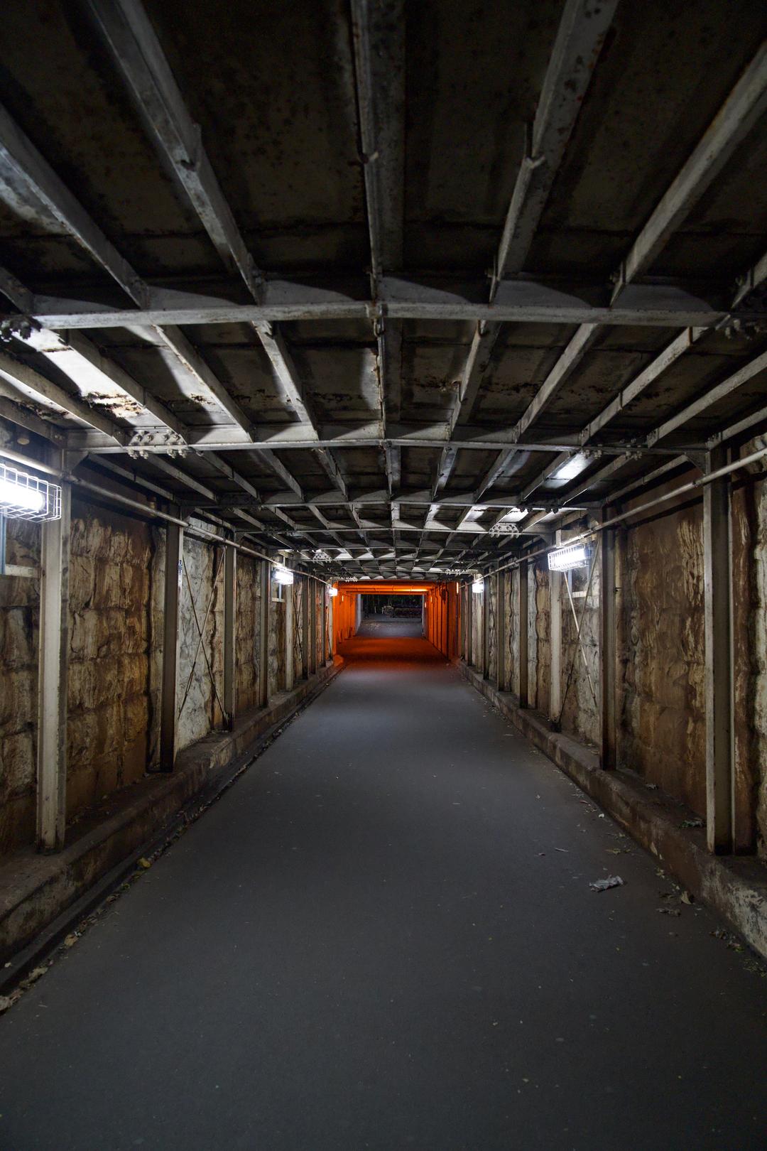 Steel underpass – Tokyo, Japan