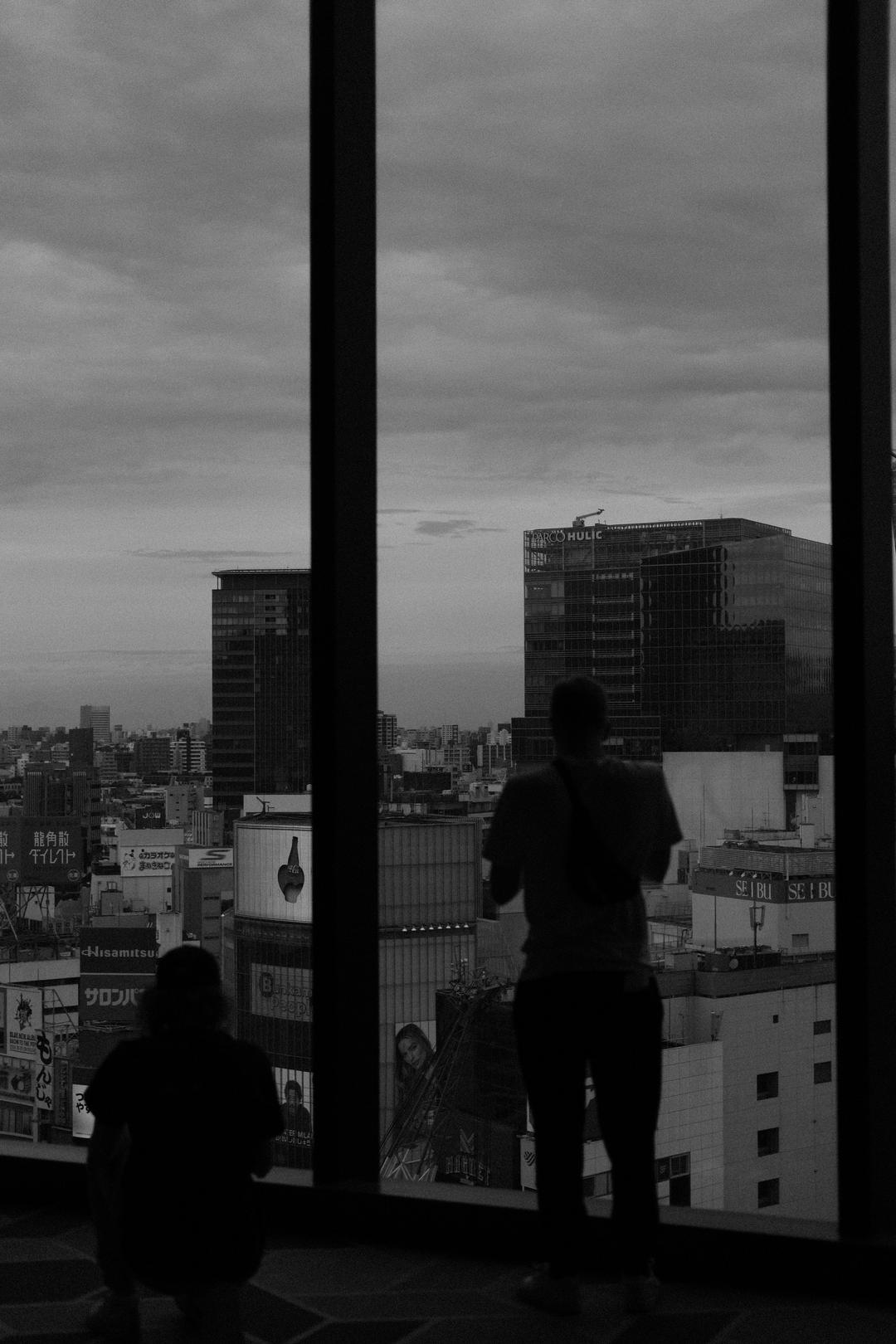 Looking out over the city – Tokyo, Japan