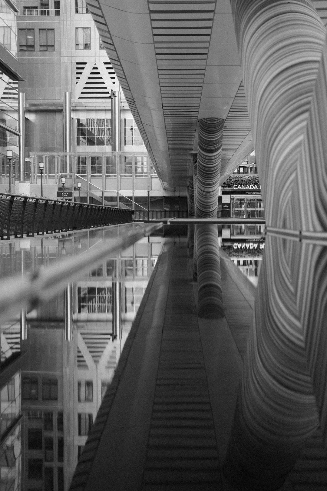 Building, water, reflection – London