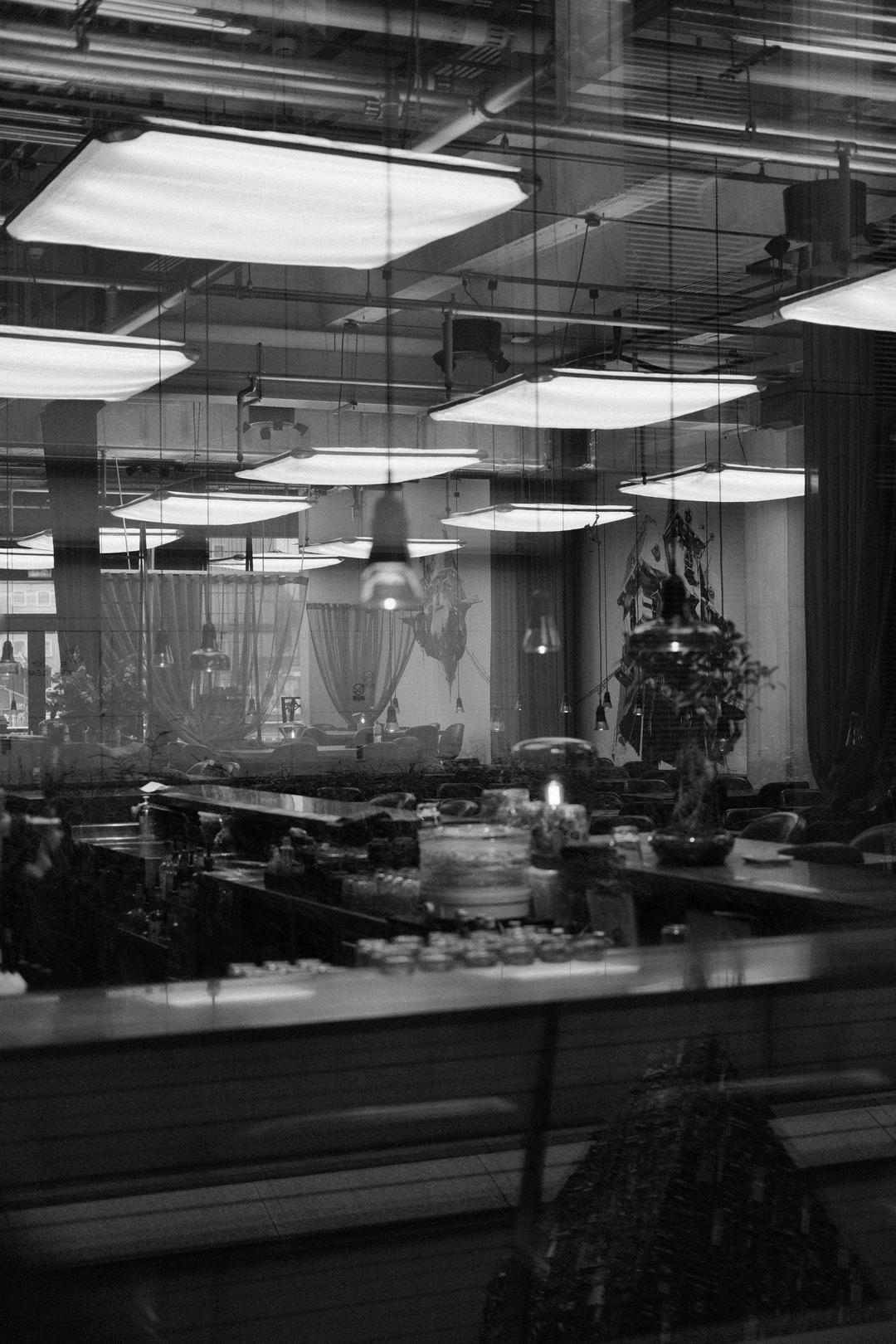 Window and square lights – London