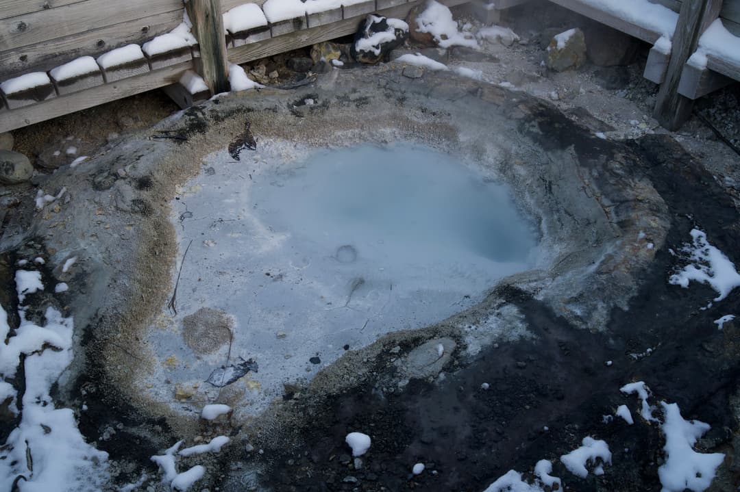 Thermal pool detail – Noboribetsu, Hokkaido