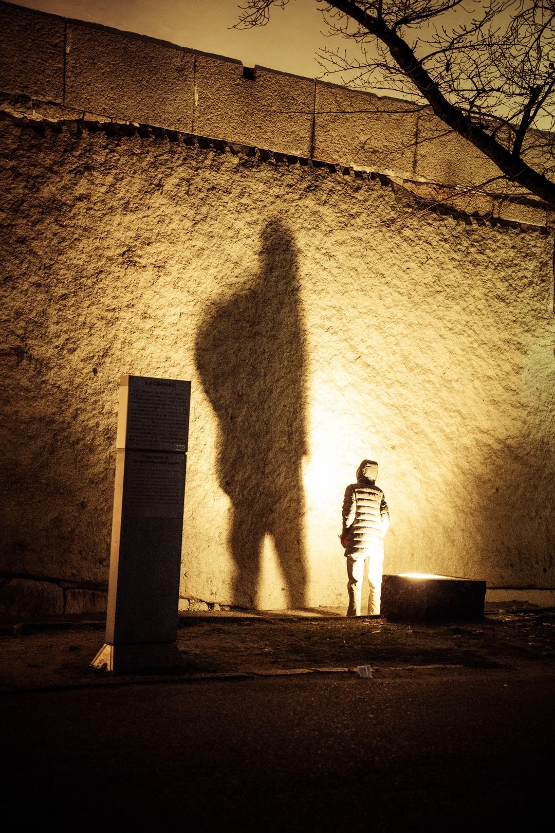 The giant shadow – Osaka, Japan