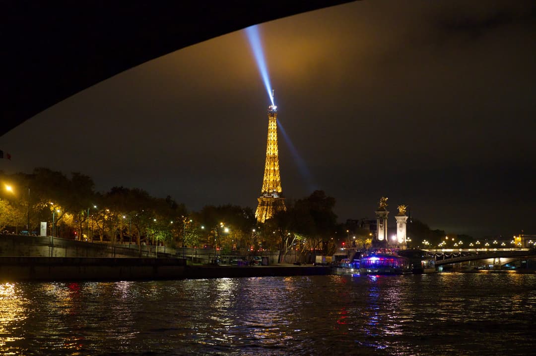 Tower beneath the bridge – Paris, France